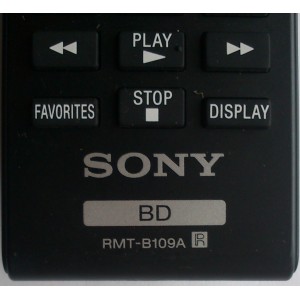 CONTROL REMOTO / SONY RMT-B109A